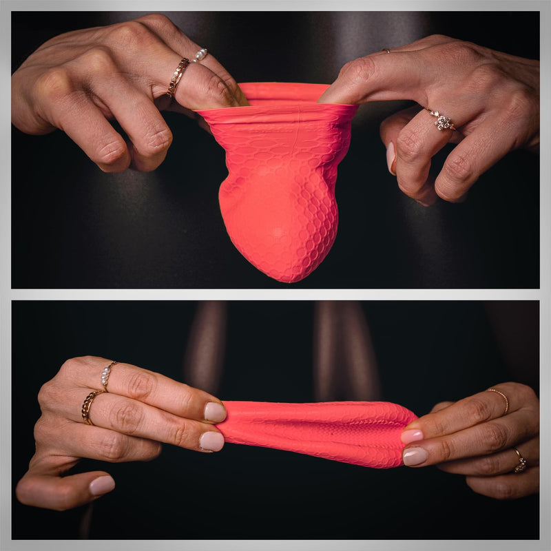 Soft Dog Paw Protectors | Skin-Like Silicone Dog Shoes | Small Medium Large Size Dogs | High-Grip Dog Booties Dog Socks for Snow Hot Pavement | Prevent Licking Protect Floors (Rose, Large) Salmon Rose Large, for paw width: 2.5" – 3" (6.2cm – 7.6cm) - BeesActive Australia