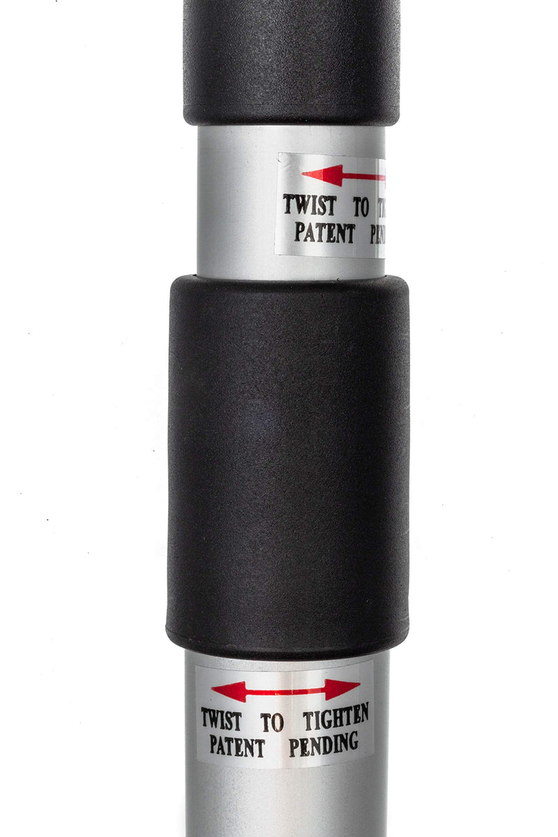 Attwood 11180-5 Aluminum Telescoping Compact Boat Hook - Extends from 3.5 to 8 Feet