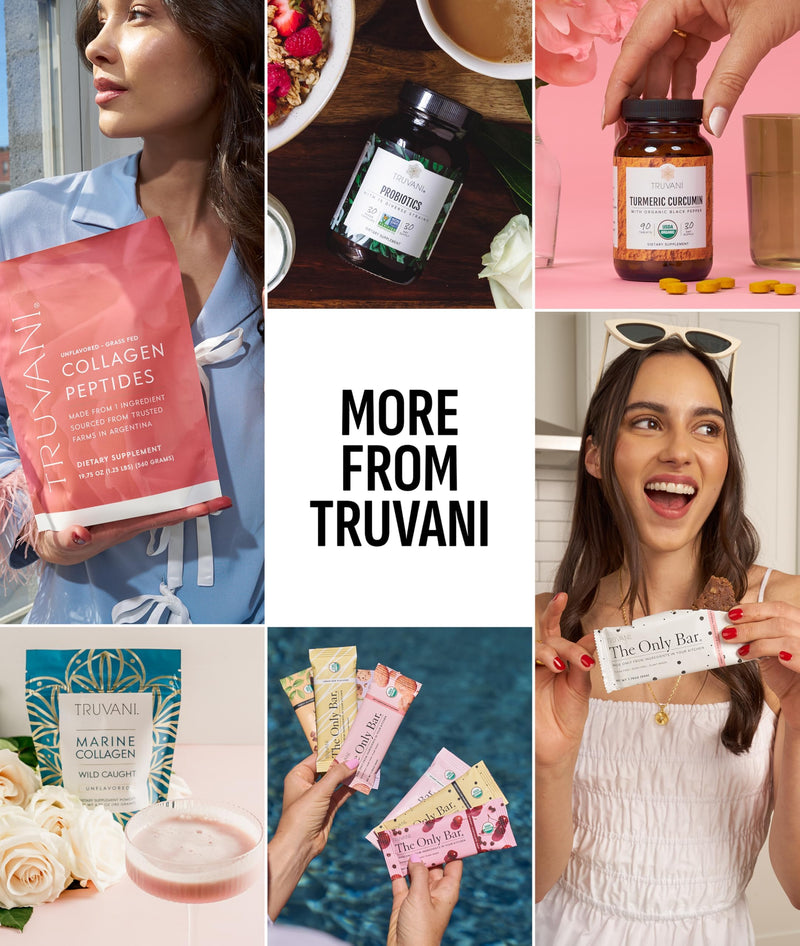 Truvani Vegan Pea Protein Powder | Vanilla | 20g Organic Plant Based Protein | Single Serving Travel Packets | 10 Servings | Keto | Gluten & Dairy Free | Low Carb | No Added Sugar - BeesActive Australia