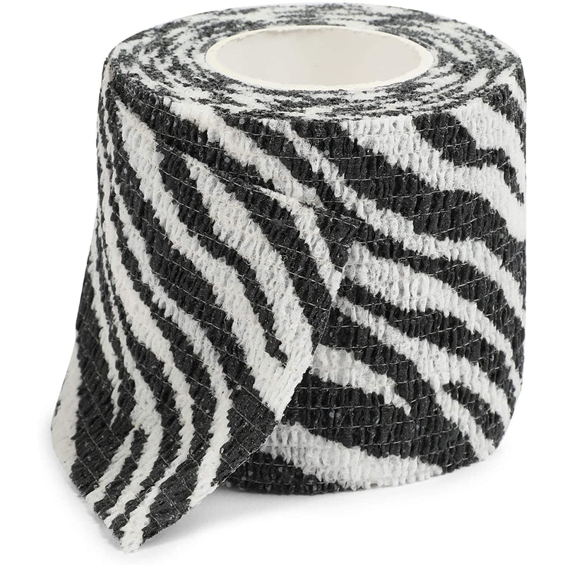 6 Rolls Self Adhesive Bandage Wraps, 2 Inch x 5 Yards Cohesive Vet Tape for First Aid (Animal Print) - BeesActive Australia