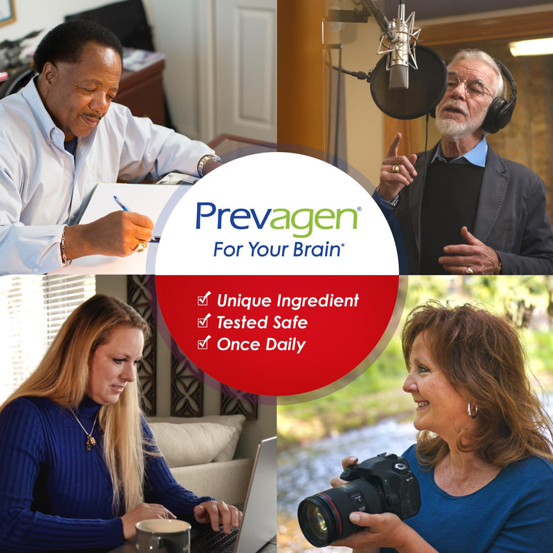 Prevagen Extra Strength with 7-Day Pill Minder, 30 Capsules, 1-Pack | For Your Brain, 1 Month Supply, 20mg Apoaequorin, 50mcg Vitamin D3