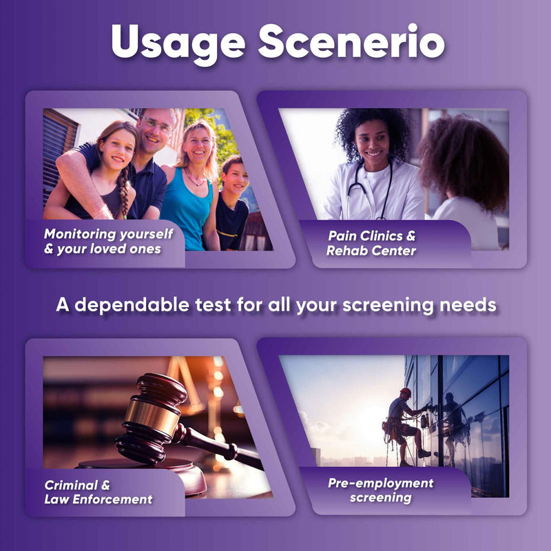Prime Screen [10 Pack] 6 Panel Urine Test Kit 10