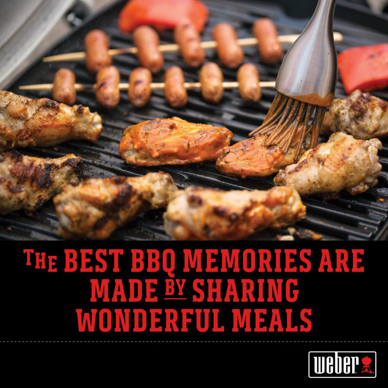 Weber Instant‑Read Thermometer Probe, Black/Silver – Fast Digital Grill & Kitchen Thermometer with 15‑Second Readout, Auto Shutoff & Fahrenheit/Celsius Options Single - BeesActive Australia
