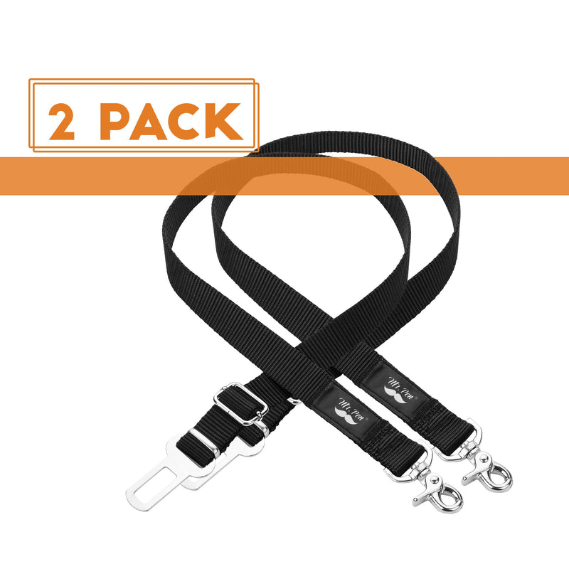 Mr. Pen- Dog Seat Belt, 2 Pack, Adjustable Dog Seat Belt for Car, Dog Seatbelt, Dog Car Seat Belts, Seat Belt for Dogs in Car, Dog Car Seat Belt, Dog Car Leash, Dog Seatbelt Harness, Pet Seatbelt - BeesActive Australia