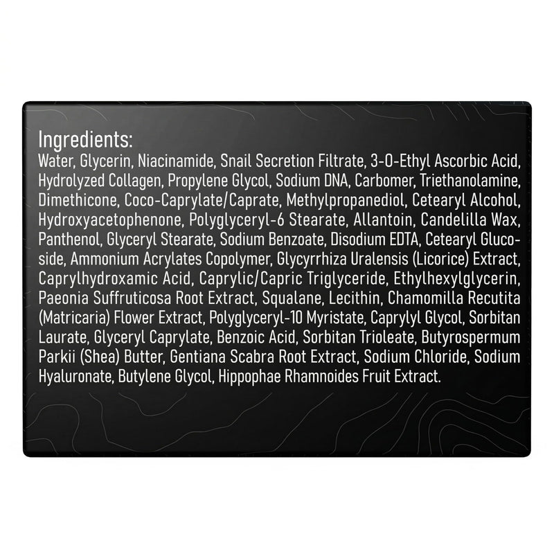 Under Eye Cream for Women and Men - PDRN Capsule Cream, 1.94 oz | With Snail Mucin, Niacinamide, Vitamin C and Collagen for Tired-Looking Eyes, Puffiness, Dark Circles and Fine Lines