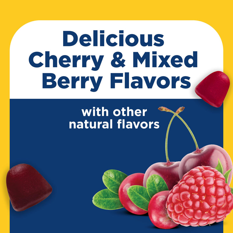 Nature Made Multi for Men, Mens Multivitamins Gummies, 150 Count | Gummy Vitamins and Minerals for Energy Metabolism Support, Multivitamin for Men, Cherry & Mixed Berry Flavors, 75 Day Supply 150 Count (Pack of 1)