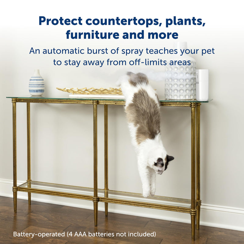 PetSafe SSSCAT Automatic Spray Pet Deterrent - World’s Leading Motion-Activated Repellent for Cats and Dogs - Keep Pets Off Furniture, Stop Cats from Scratching SSSCAT Spray System - BeesActive Australia
