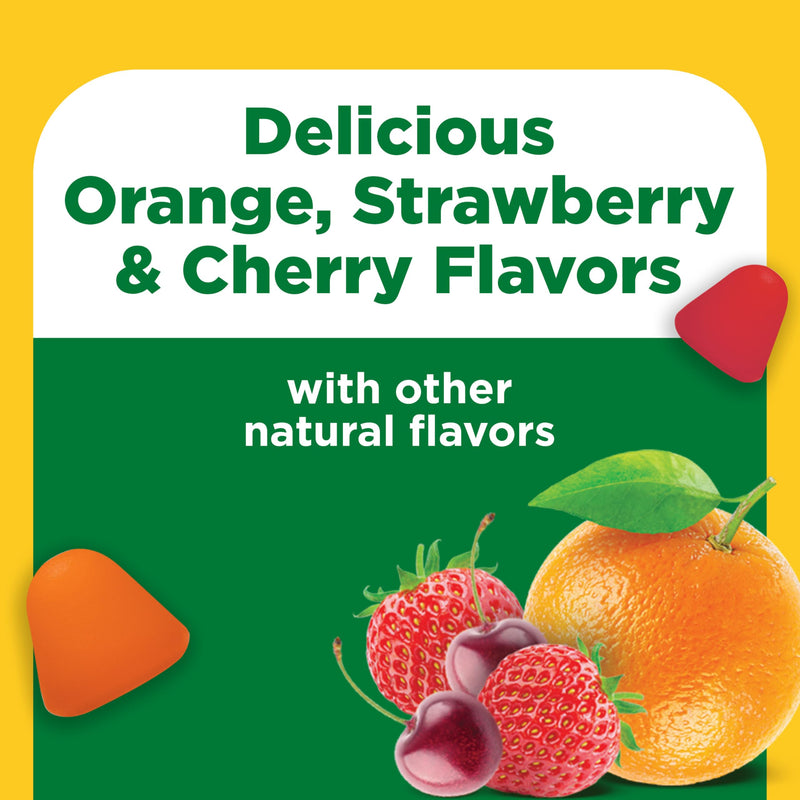 Nature Made Multivitamin Gummies, 150 Vitamin Gummies | Mens & Womens Gummy Vitamins & Minerals, Adult Multivitamin Gummy for Daily Nutritional Support, 75 Day Supply Orange, Strawberry & Cherry 150 Count (Pack of 1)