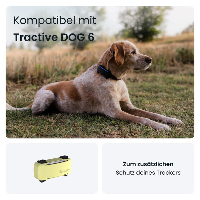 Tractive GPS Dog 6 Tracker Cover - Yellow Yellow - BeesActive Australia