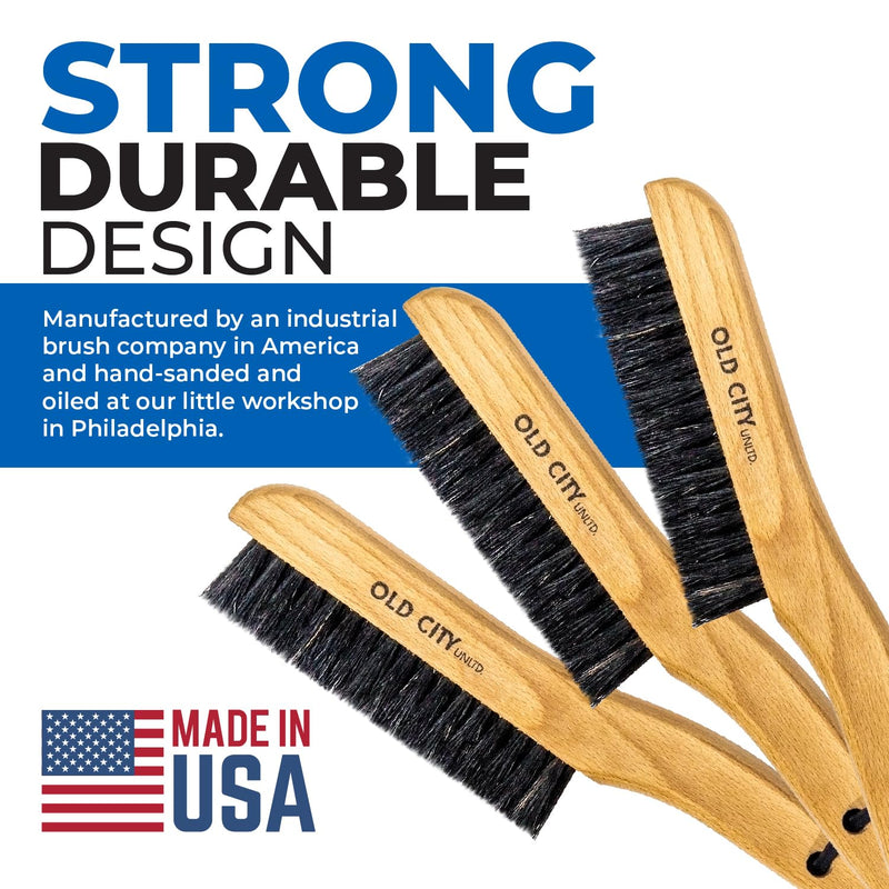 Clothes Brush Garment Brush-USA-Lint Brushes for Clothes, Lint Remover for Clothes 100% Boar Bristle Men's Wool Suit Brush, Suede, Furniture and Upholstery, Hat Brush - BeesActive Australia