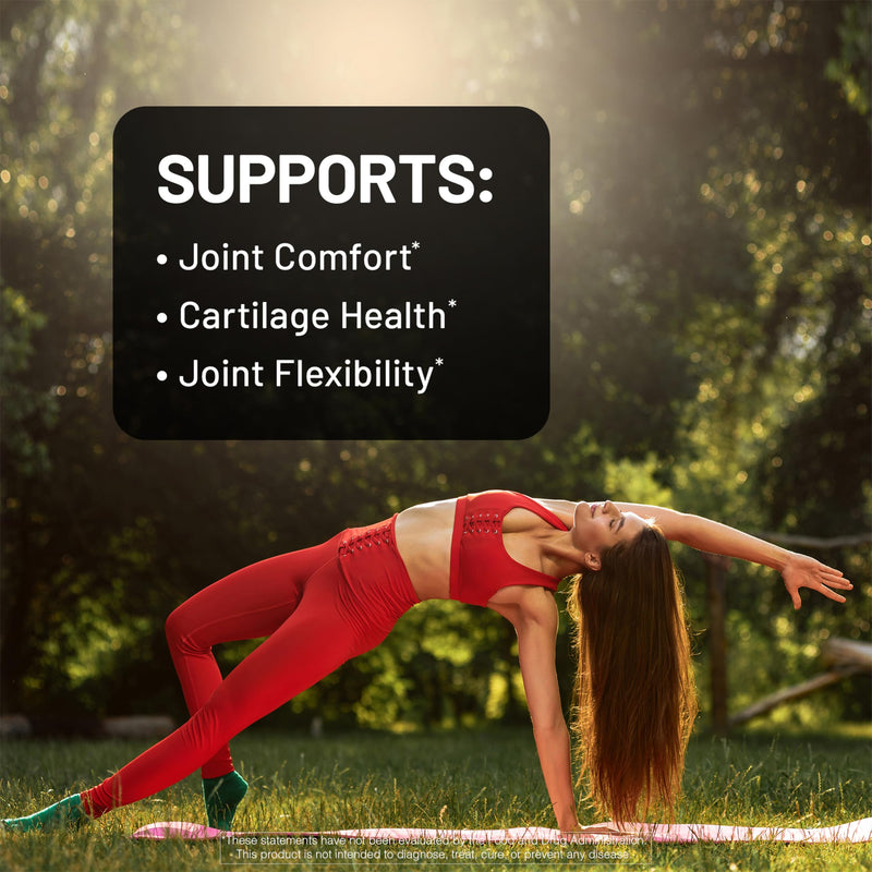 NatureWise Advanced Joint Supplement with Clinically Tested AR7 Joint Complex Ingredient - Comfort & Flexibility Support - Non-GMO, USA Manufactured - 90 Capsules[30-Day Supply]