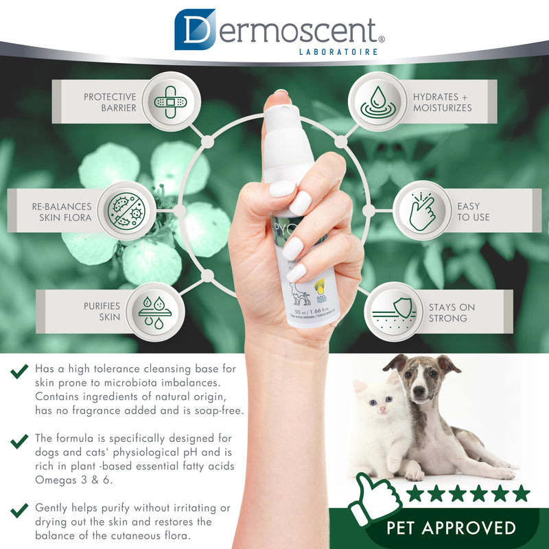 Dermoscent PYOclean Spray for Dogs and Cats - 50 ml - BeesActive Australia
