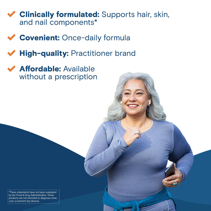 Bariatric Fusion ONE Per Day Bariatric Hair Skin and Nails Vitamins REJUVENATOR for Women | Vegan Hair Growth Vitamins with Biotin, Vitamin B12, and B1 | Easy to Swallow | 120 Capsules 1 Count (Pack of 1)