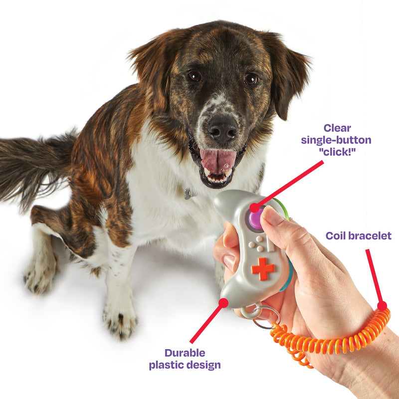 Brightkins Smarty Pooch Gamepad Training Clicker - Dog Training Clickers - BeesActive Australia