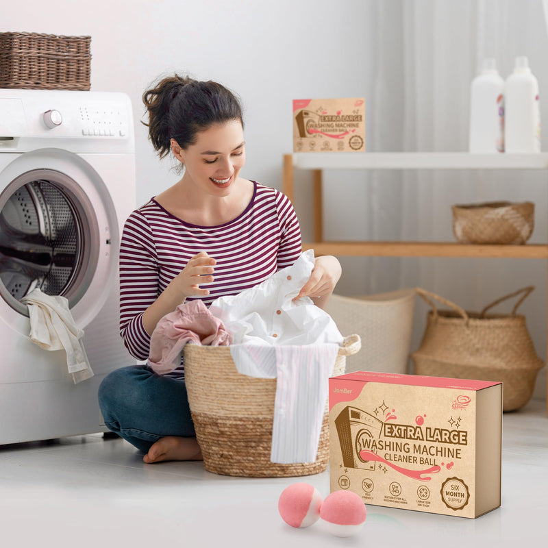 Heavy Duty Washing Machine Cleaner Suitable for Front Loading or Top Loading Washing Machines Deep Cleaning (a pack of six cleaning balls) - BeesActive Australia