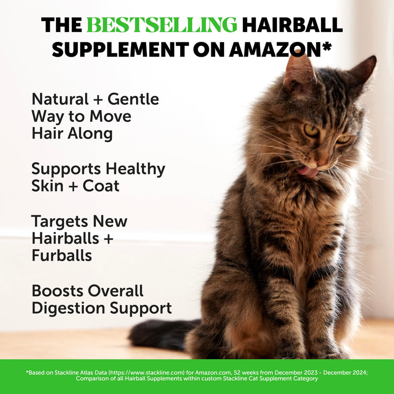 Pet Honesty Cat Dental & Hairball Support Virtual Bundle — Fresh Dental Bites + Hairball Support Crunchy & Creamy Chews (30-Day Supply)