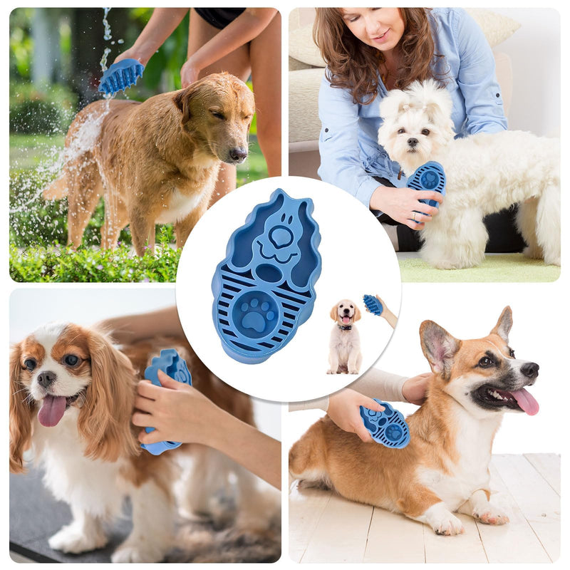 Kong Zoom Groom Dog Brush Alriedy - Groomify Pet Care Brush, Groomy Brush Dog, Ezzy Groom Dog, Massage and Cleaning Brush for Long-Haired and Short-Haired Puppies - BeesActive Australia