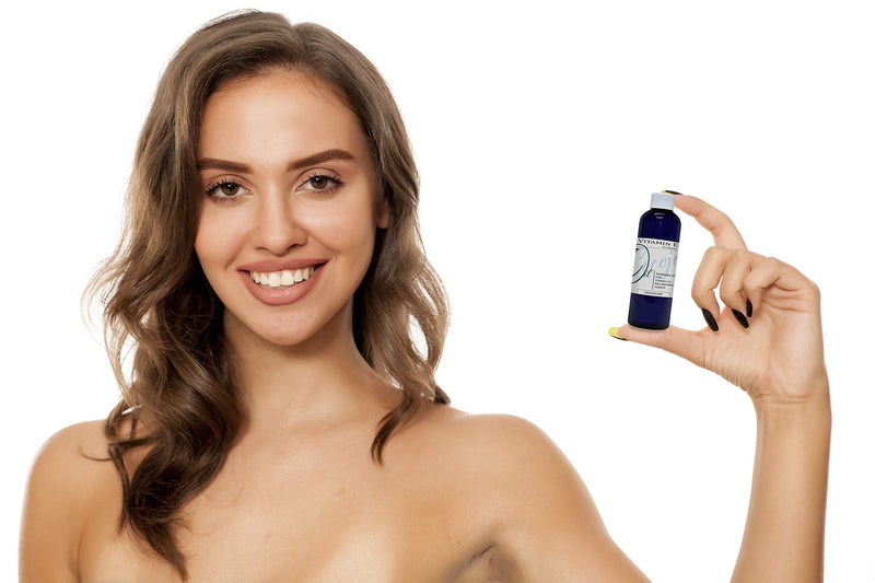 cocojojo Organic Liquid Vitamin E Oil for Skin, Hair, Face, Body Oil, 100% Pure Natural Cold Pressed Unrefined, Moisturizes & Nourishes, Non GMO - 2 Oz 2 Fl Oz (Pack of 1)