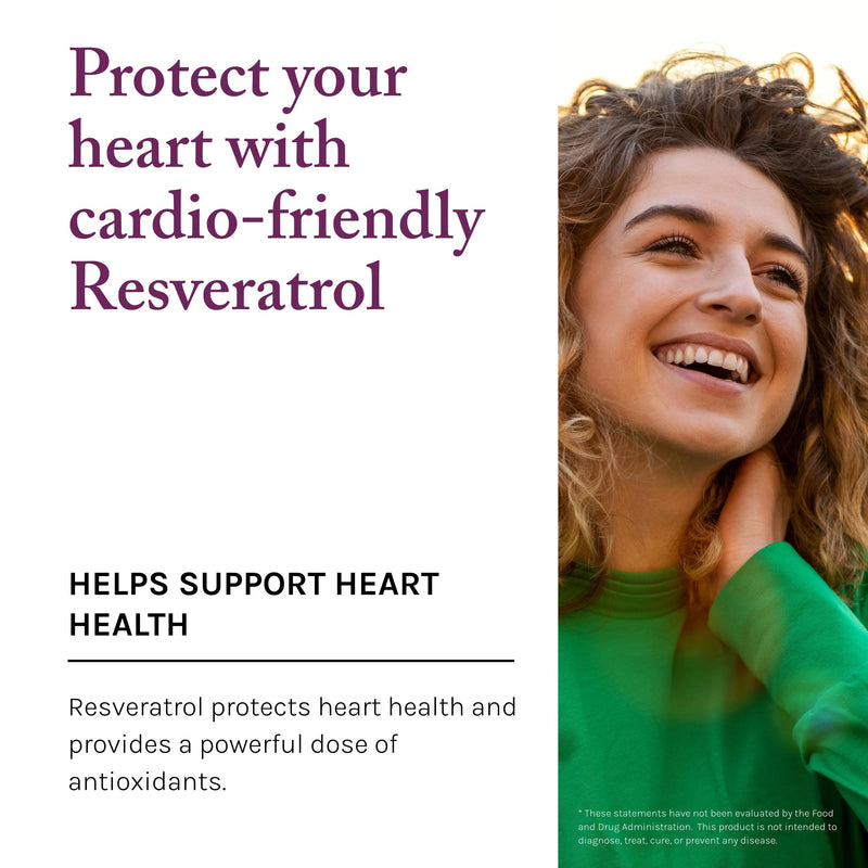 Reserveage Beauty, Resveratrol 100 mg, Antioxidant Supplement for Heart and Cellular Health, Supports Healthy Aging and Immune System, Paleo, Keto, 60 Capsules (60 Servings) 60 Count (Pack of 1)