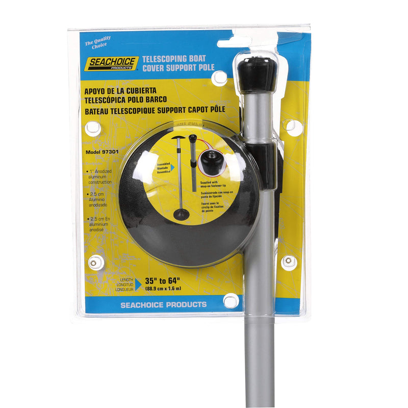 Seachoice Boat Cover Support Pole with Base, Adjustable Height 35-64 in. - BeesActive Australia