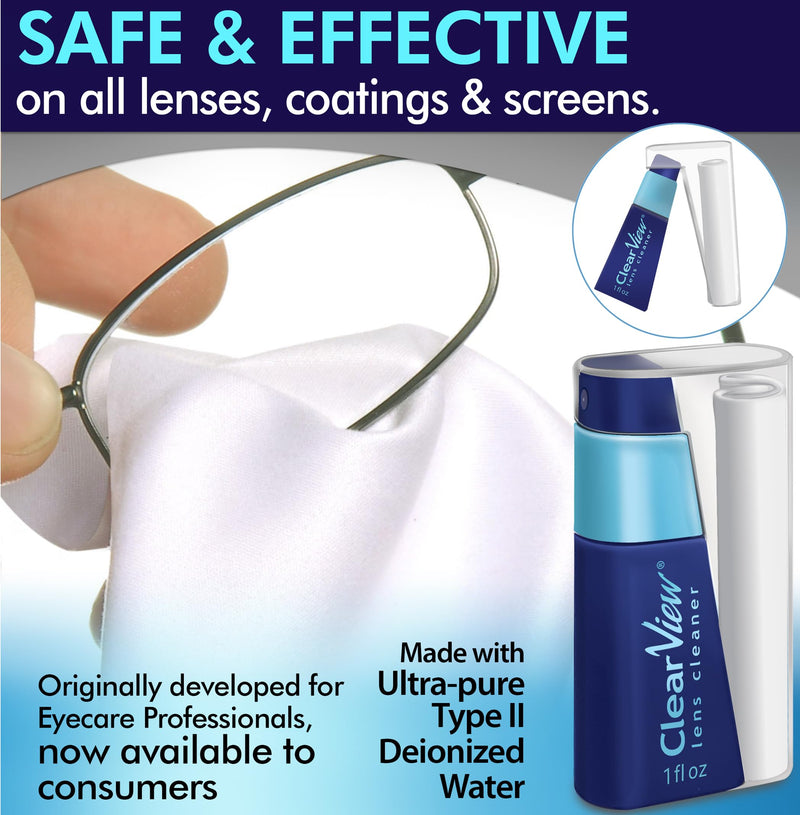 Portable Lens Cleaner Kit ‚Äì Travel Size with Premium Cleaning Solution, Refillable Spray + Microfiber Cloth, Safe for All Lenses, Compact & On-The-Go 2 - BeesActive Australia