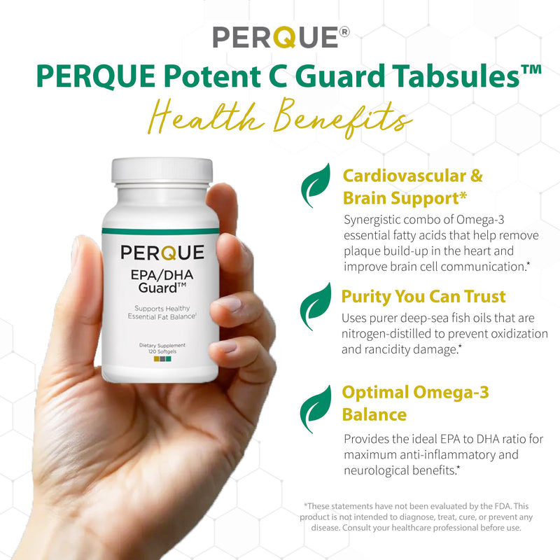 Perque - EPA/DHA Guard 120 gels [Health and Beauty] - BeesActive Australia