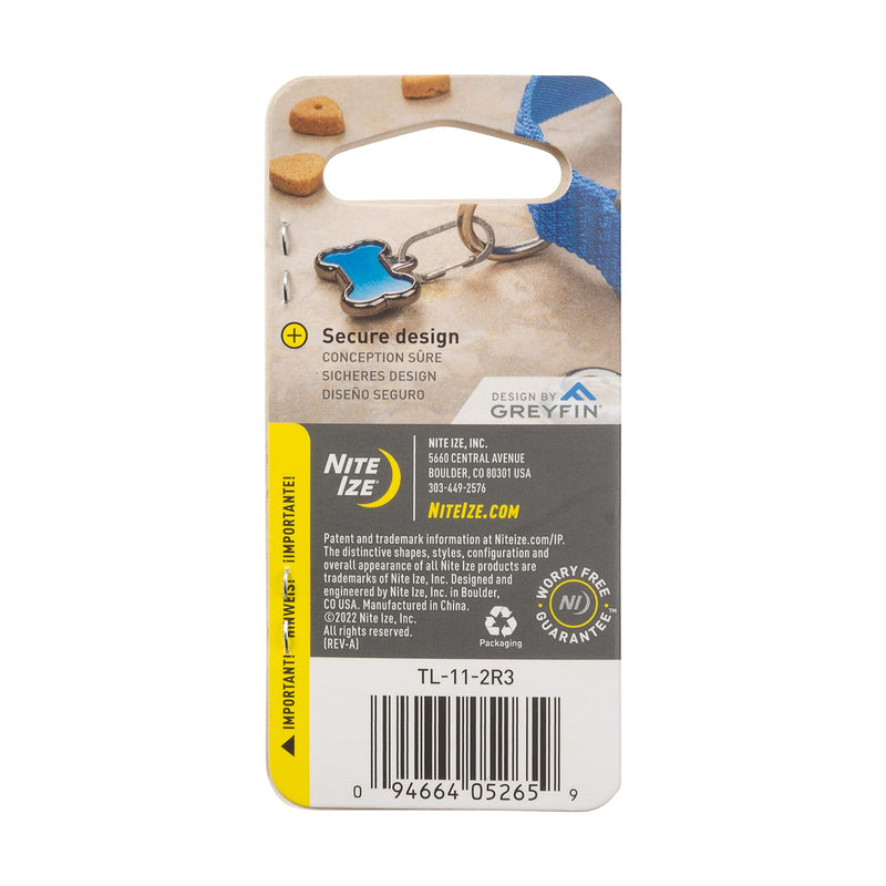 Nite Ize MicroLink Pet Tag Carabiner, Stainless Steel Cat and Dog Tag Clip, 2 Count (Pack of 1) LABEL - BeesActive Australia