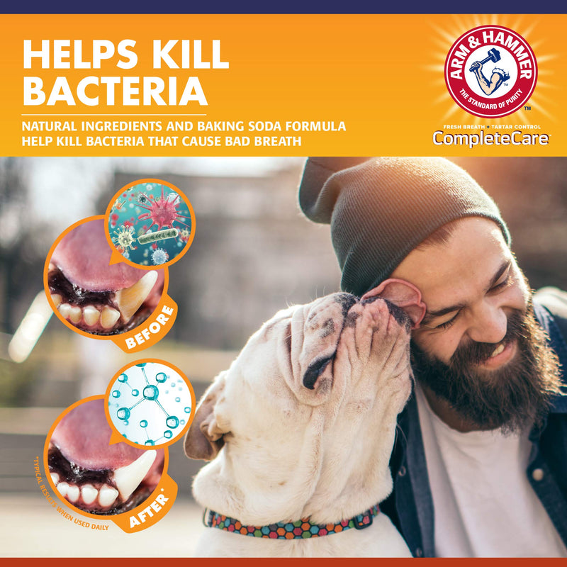 Arm & Hammer Complete Care Dog Dental Spray, 6 Fl Oz | Mint Flavor Dog Dental Spray for Easy Brushless Cleaning | Baking Soda Enhanced Formula for Fresh Breath and Tartar Control 6 Fl Ounce (Pack of 1) - BeesActive Australia