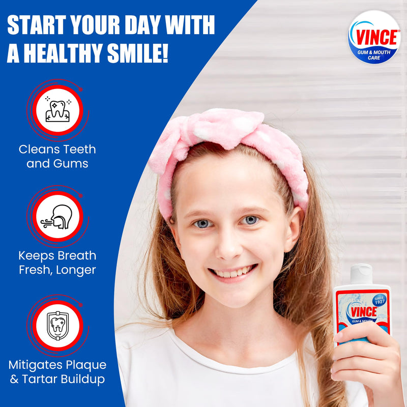 Vince Oxygenated Dentifrice - 2-in-1 Toothpaste & Mouthwash Formula - 4oz 4 Ounce (Pack of 1)