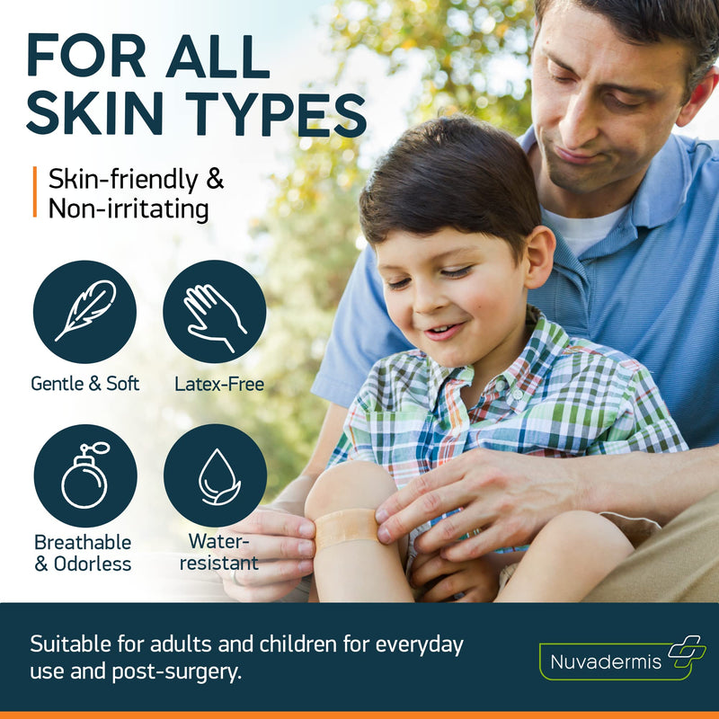 Nuvadermis Scar Care Bundle - Advanced Scar Gel & Silicone Scar Tape - BeesActive Australia