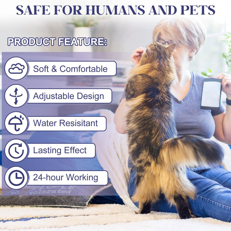 Glovv Effective Flea Collar for Cats, Tick and Flea Control for Cats Provides Up to 16 Months, Comfortable Flea and Tick Prevention Collars for Cats (2 Pack) - BeesActive Australia