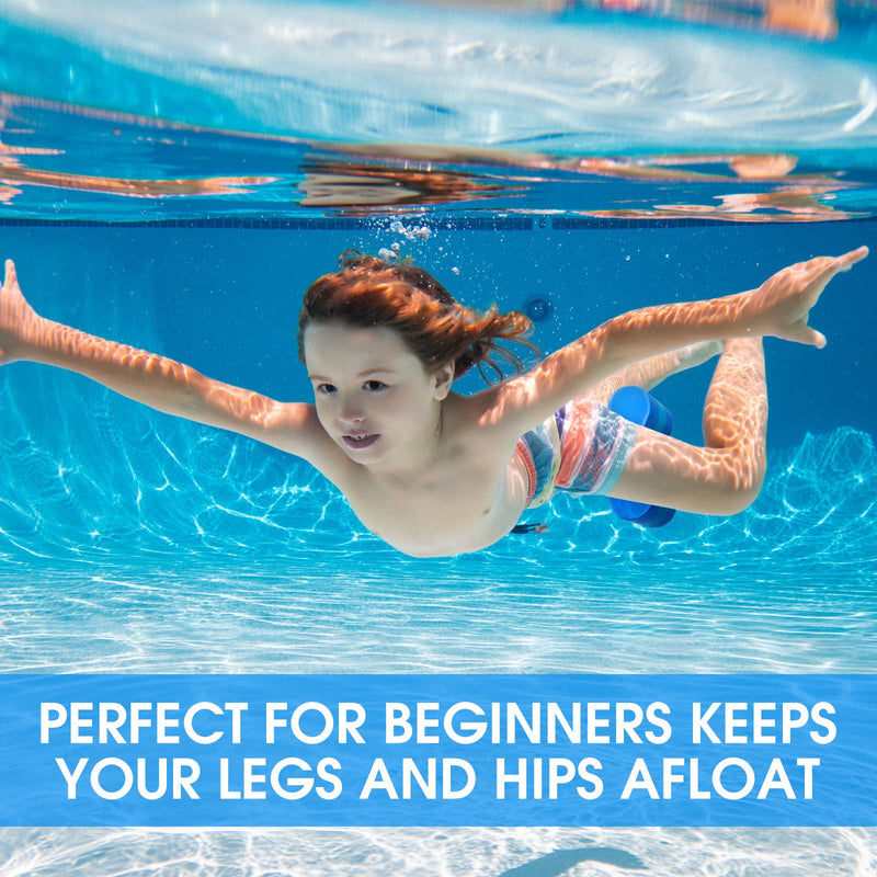 3Pcs 3 Layer Swimming Pull Buoy Unisex Swim Pool Training Aid EVA Swim Gear Pool Buoy Float Legs and Hips Support for Kids Adults Teens Beginners