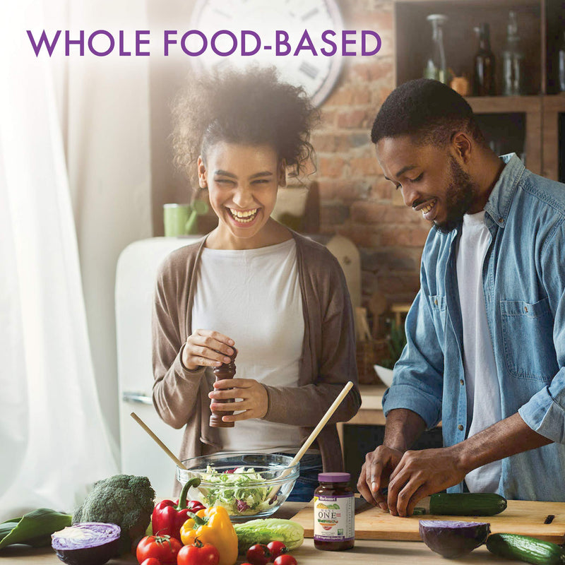 Bluebonnet Nutrition Maxi One Whole Food Multiple, Enzymes, Energy, Vitality, Gluten, Kosher, Soy & Dairy-Free, Vegetarian Friendly, Non-GMO, 30 Count | Non-GMO, Vegetarian, Kosher Certified