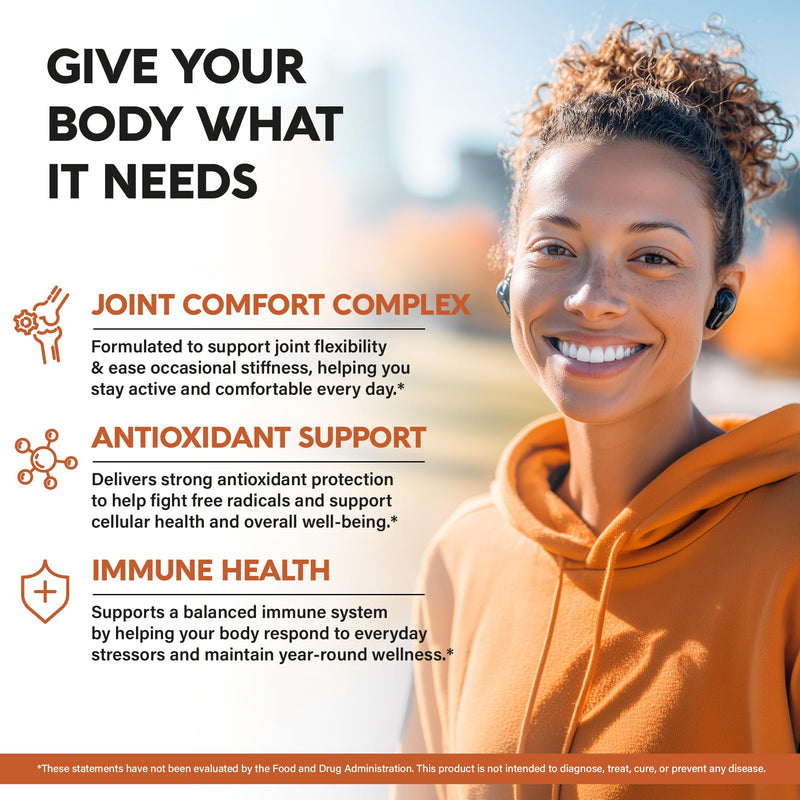 Turmeric Curcumin Supplement 2365 mg - Turmeric with Ginger & Black Pepper - Highly Bioavailable & Extra Strength 95% Curcuminoids - Antioxidant, Immunity & Joint Support - Made in USA - 120 Capsules - BeesActive Australia