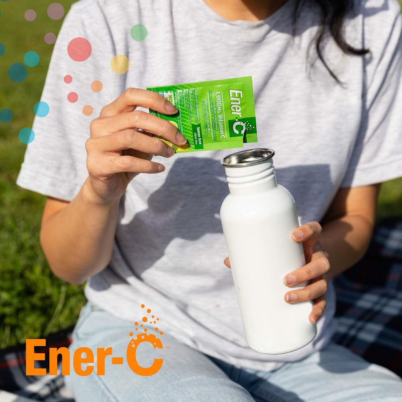 Ener-C Multivitamin Drink Mix - Vitamin Packets for Water, Electrolytes Powder Packets, Vitamin Drink Mix, Hydration Liquid Mix, Immune Booster for Adults, Healthy Energy - Lemon Lime, 30 Count | Vitamin Packets for Water, Vitamin Drink Mix, Hydration ...