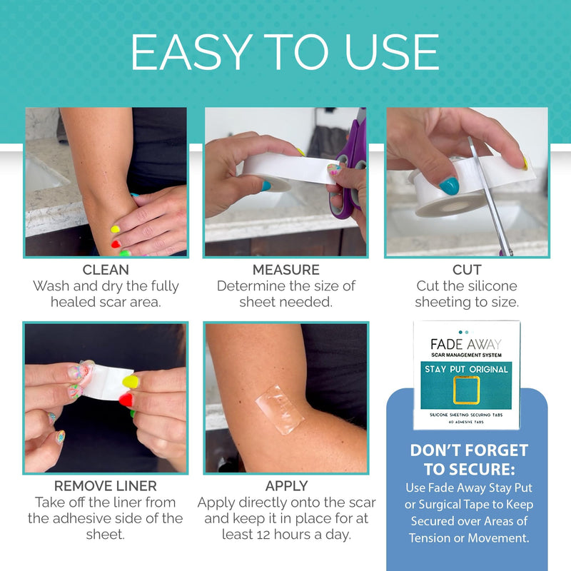 Clinically Proven Silicone Scar Sheets ‚Äì Medical Grade Tape for Surgery, C-Section, Keloids & Tummy Tuck Scars - BeesActive Australia