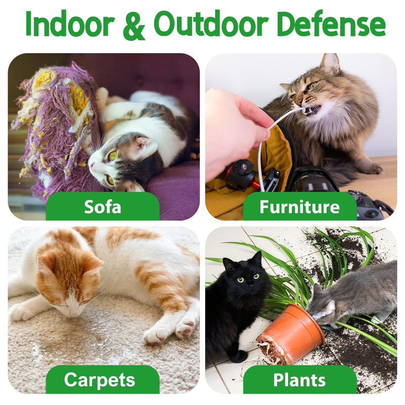 Cat Deterrent Spray. Cat Repellent Indoor for Cat and Kitten. No Scratch Spray for Cats. Effective Cat Scratch Deterrent Training Aid for Furniture, Curtains, Sofas, Plants, Indoor & Outdoor. 120ML green - BeesActive Australia