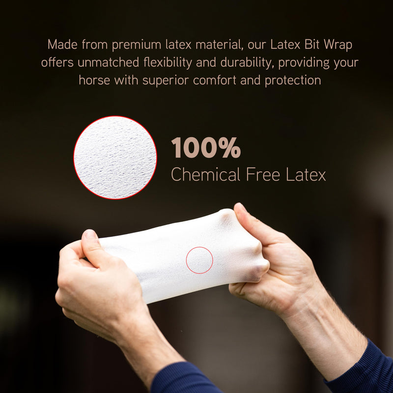 Latex Bit Wrap - Premium, 100% Medical-Grade Latex, Self-Adhering, Latex Horse Bit Wrap- Horse Bit Care, Horse Bit Wrap for Equines - Equine Supplies - 3inch by 1.5 yard - sealtex wrap - BeesActive Australia
