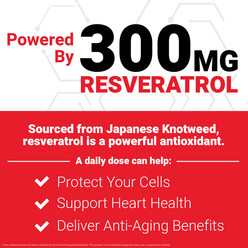 Force Factor Resveratrol Longevity & Anti-Aging Formula | Trans-Resveratrol with Grape Seed, Quercetin & Vitamin C, Anti-Aging Supplement, Mixed Berry, 60 Soft Chews