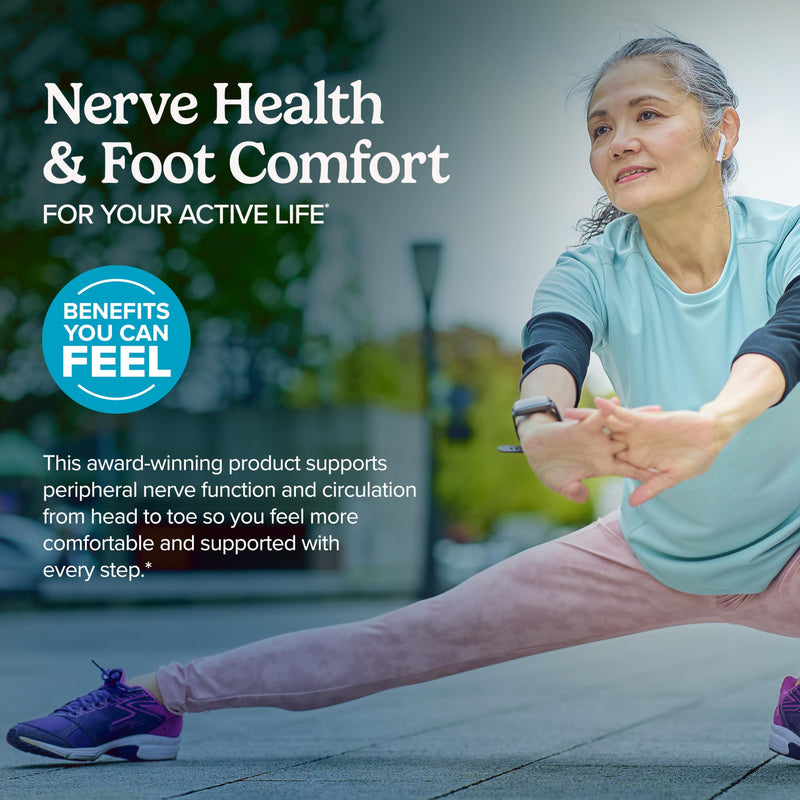 Terry Naturally Healthy Feet and Nerves - Nerve Function - 120 Count | Boswellia. Nerve Function and Peripheral Circulation Support. 120 capsules. 120 Count (Pack of 1)
