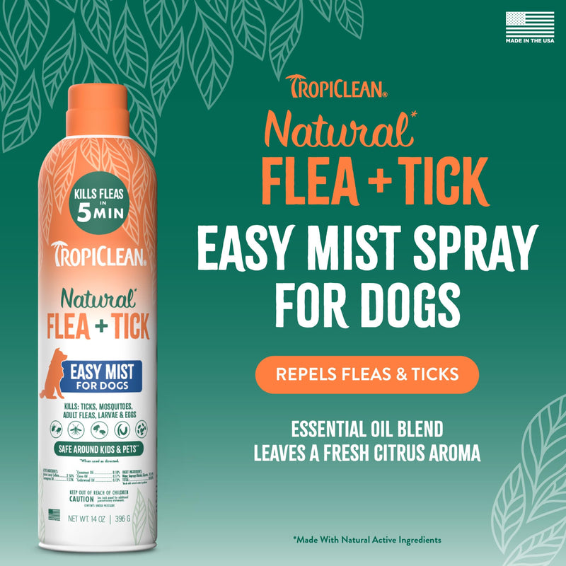 Natural Flea & Tick Dog & Home Mist Spray by TropiClean