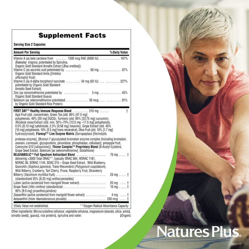 NaturesPlus AgeLoss Eye Support - 60 Capsules - with Lutein, Astaxanthin & Zeaxanthin - Vegetarian, Gluten Free - 30 Servings