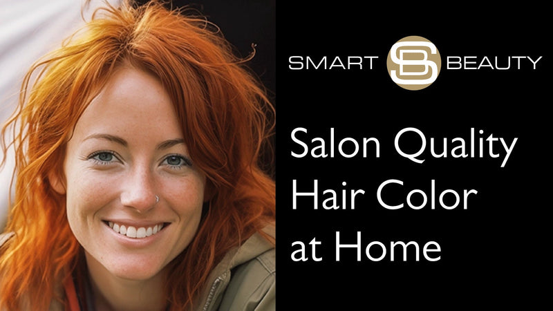 Smart Beauty Ginger Hair Dye, Permanent with Plex Anti-Breakage Technology, Copper Red, PPD Free, Vegan, Cruelty Free