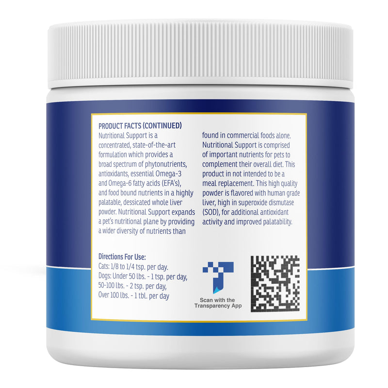 Rx Vitamins Nutritional Support - A Combination of Essential Vitamins, Minerals, & Other Beneficial Compounds for Dogs and Cats - 9.07oz New Label