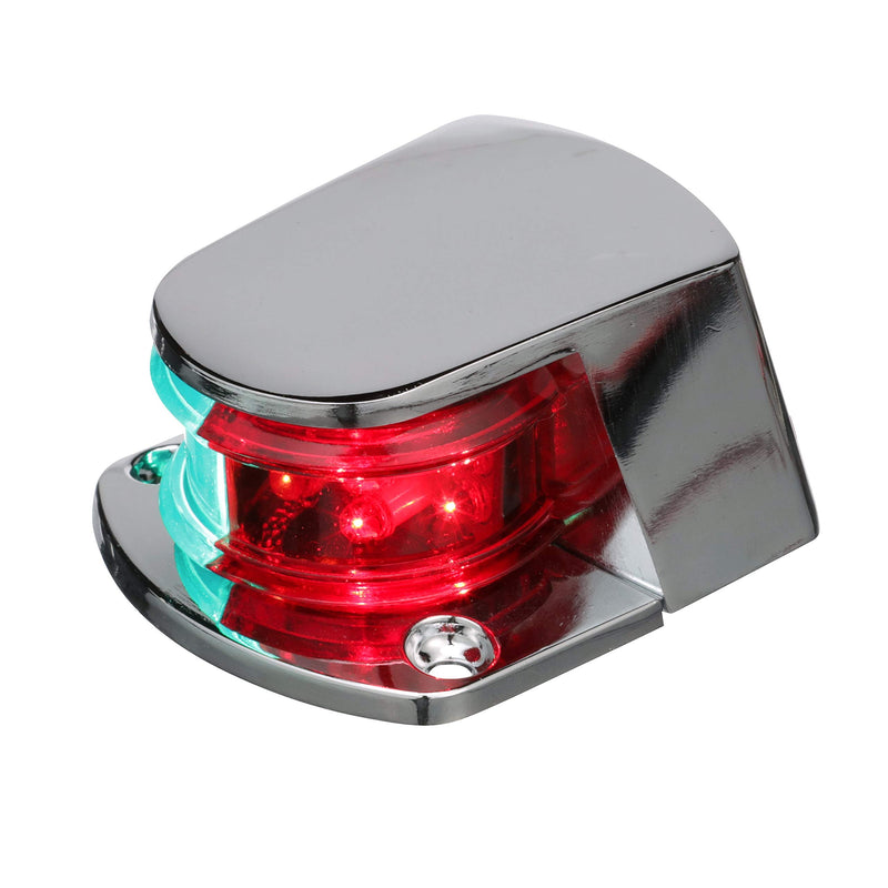 SEACHOICE LED Bow Light, Marine Navigation, Chrome Bi-Color, 1-Mile Visibility for Sail or Powerboats Under 39 Feet - BeesActive Australia