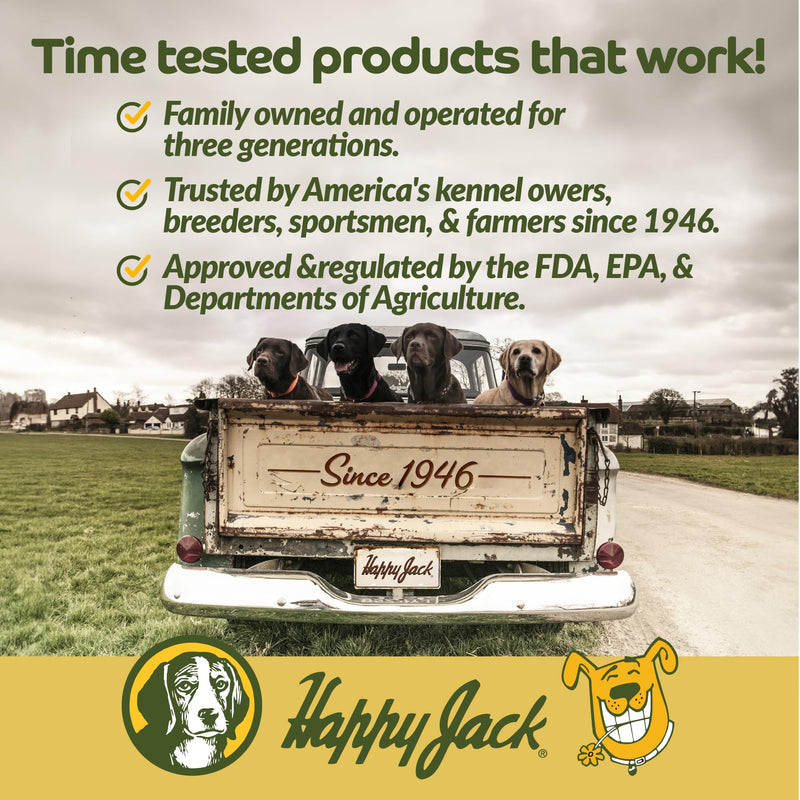 Happy Jack Mephidide Anti Skunk Shampoo for Dogs, Cats, Pets – Hypoallergenic Skunk Odor Remover for Dogs – Deodorizing Dog Shampoo (16oz) - PawsPlanet Australia