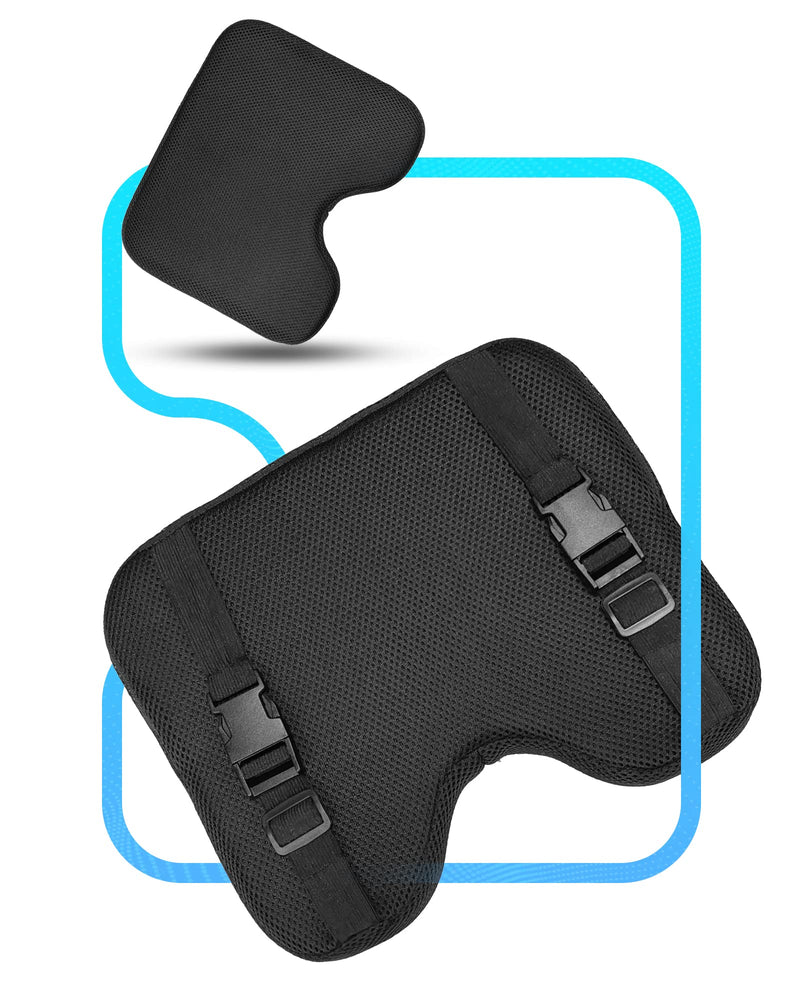Rowing Machine Seat Cushion, MERACH Rower Seat Cushion, 2 Strap Fixation, Custom Memory Foam, Washable Cover, Ideal for Concept2 and Other Rowing Machines - Rower Accessories and Seat Pad Rowing Machine Seat Cushion - BeesActive Australia