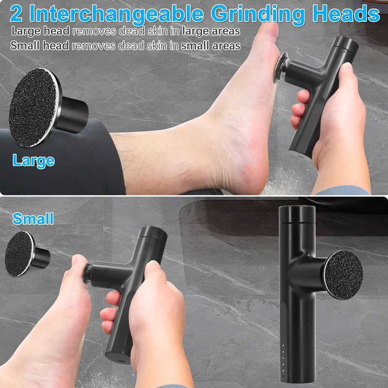 Electric Callus Remover for Feet Rechargeable, Adjustable Speeds, Powerful Electric Foot Callus Remover Foot Sander Heel Grinder Pedicure File Tools, FCR-6 - BeesActive Australia