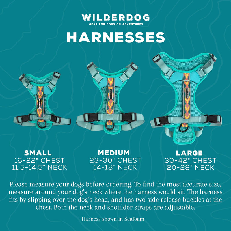 Wilderdog Lightweight Dog Harness with Reflective Straps - Large - Sienna - BeesActive Australia