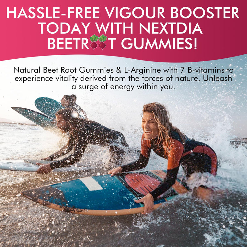 Beet Root Gummies 1200mg with L-Arginine, B1, B2, B3, B5, B6, Folate, B12 | Sugar Free 9 IN 1 Nitric Oxide Beetroot Gummies for Circulation, Energy Boost, Blood Flow, 60 Beets Chews, No-GMO, Vegan 60 Count (Pack of 1)